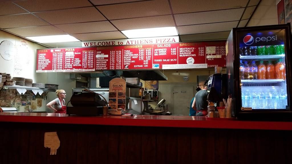 Athens Pizza | restaurant | 25 Main St, Greenfield, MA 01301, USA | 4137743722 OR +1 413-774-3722