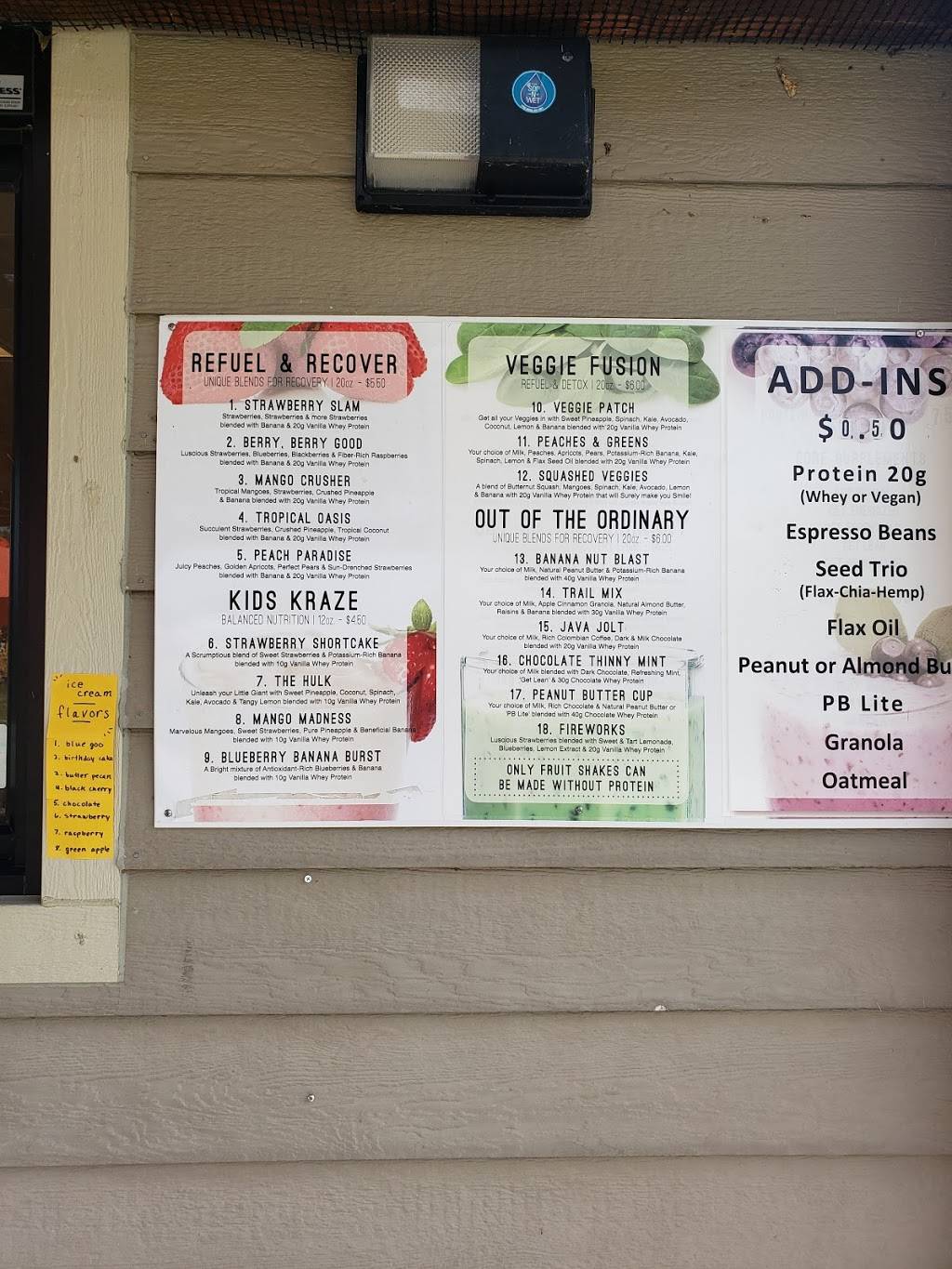 Pit Stop Smoothies Madrid | restaurant | 320 S Kennedy Ave, Madrid, IA 50156, USA | 5154604822 OR +1 515-460-4822