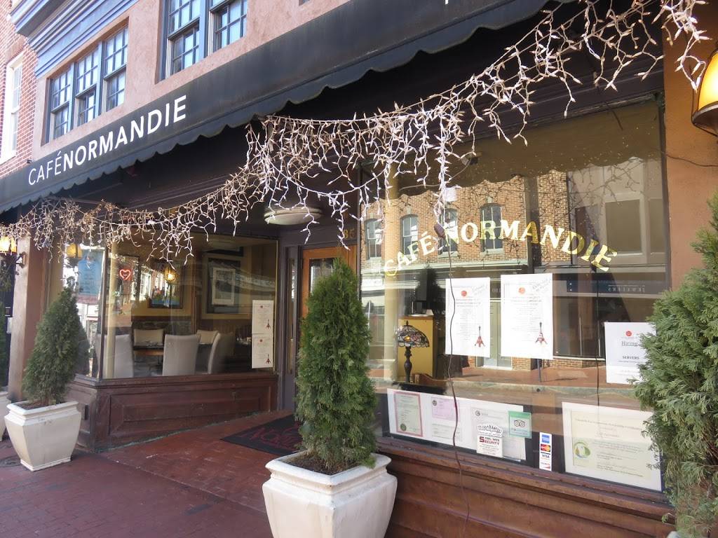 Café Normandie | restaurant | 185 Main St, Annapolis, MD 21401, USA | 4102633382 OR +1 410-263-3382