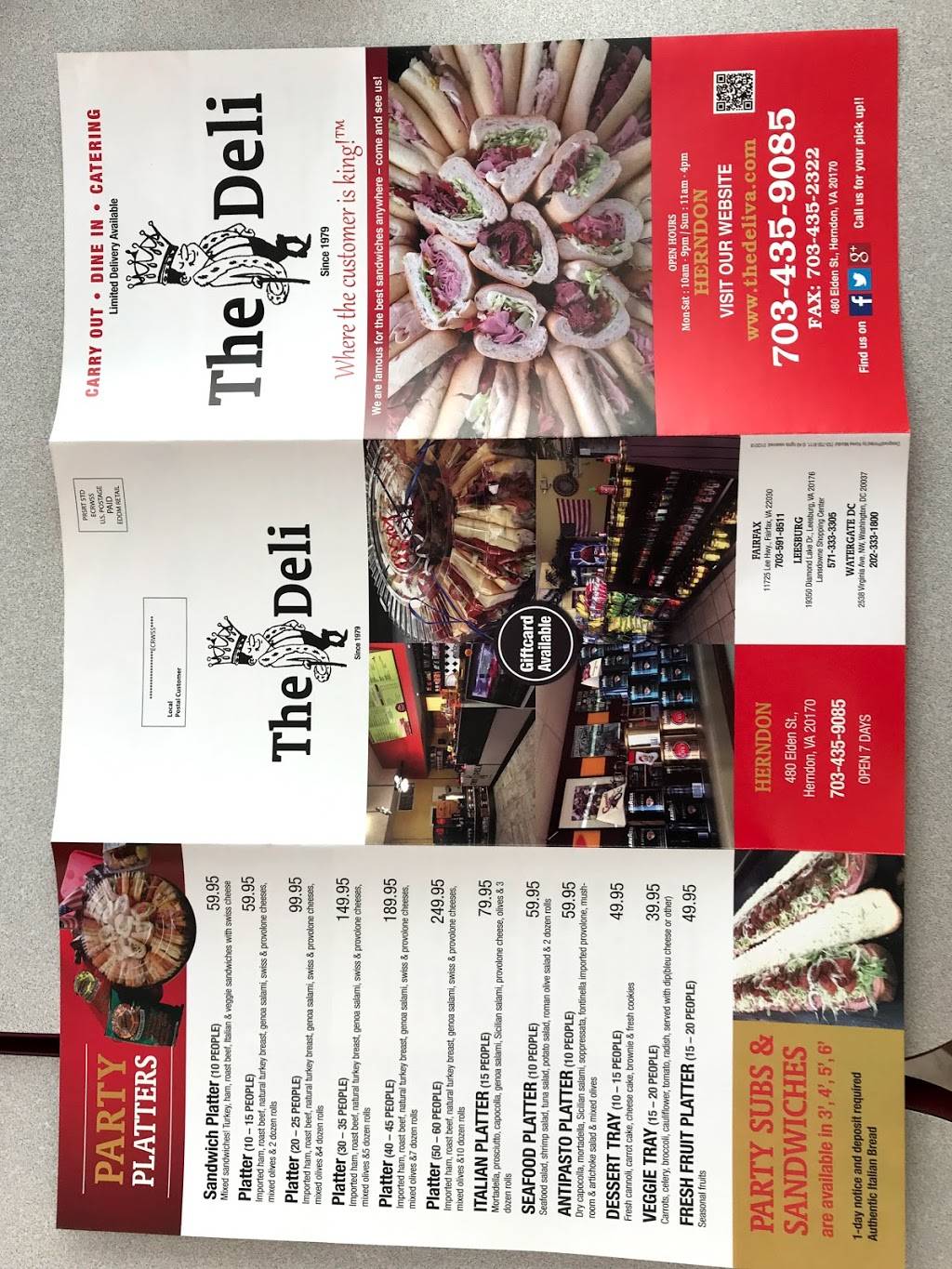 The Deli at Watergate | restaurant | 2538 Virginia Ave NW, Washington, DC 20037, USA | 2023331800 OR +1 202-333-1800