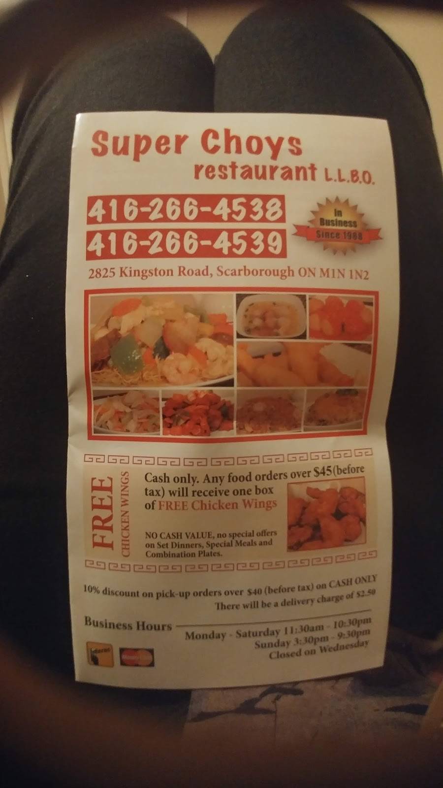 Super Choy Restaurant | restaurant | 2825 Kingston Rd, Scarborough, ON M1M 1N2, Canada | 4162664538 OR +1 416-266-4538