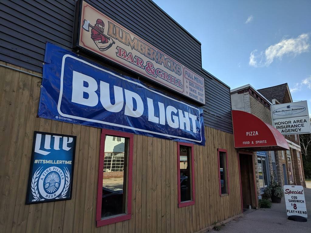 Lumberjacks Bar & Grill | restaurant | 10919 Main St, Honor, MI 49640, USA | 2313252262 OR +1 231-325-2262