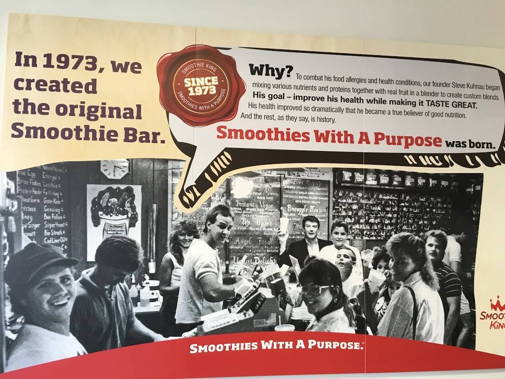 Smoothie King | restaurant | 9810 Baymeadows Rd, Jacksonville, FL 32256, USA | 9046421777 OR +1 904-642-1777