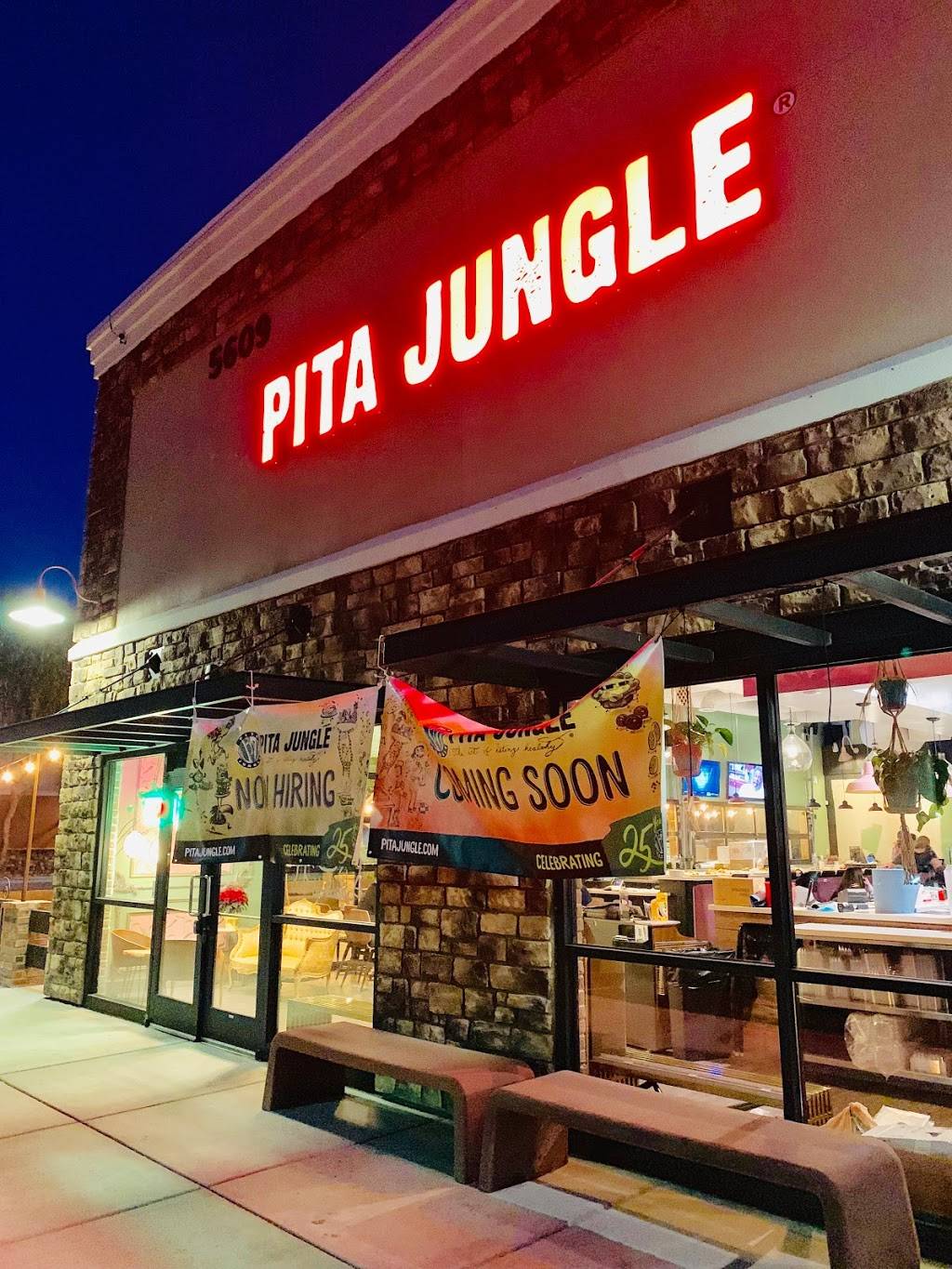 Pita Jungle - Mesa - Red Mountain | restaurant | 5609 E McKellips Rd, Mesa, AZ 85215, USA | 4805906058 OR +1 480-590-6058