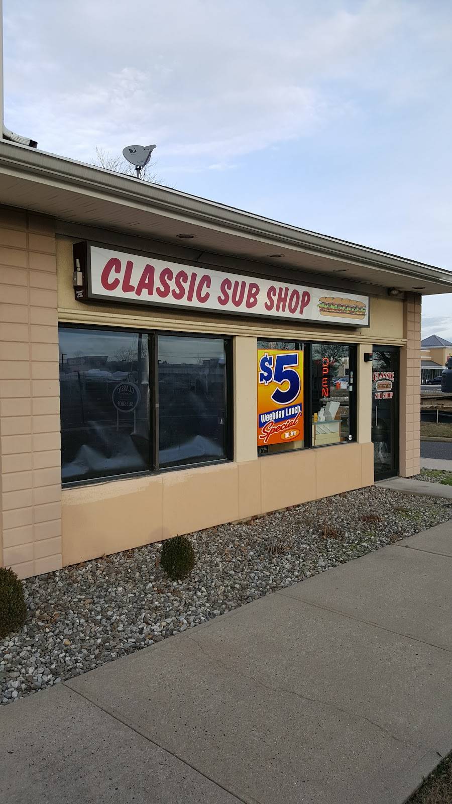 Classic Sub Shop | meal delivery | 1164 NJ-33, Hamilton Square, NJ 08690, USA | 6096310404 OR +1 609-631-0404