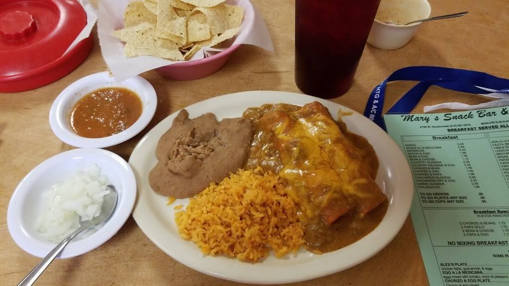 Marys Snack Bar & Cafe | restaurant | 2709 W Southcross Blvd, San Antonio, TX 78211, USA | 2109212575 OR +1 210-921-2575