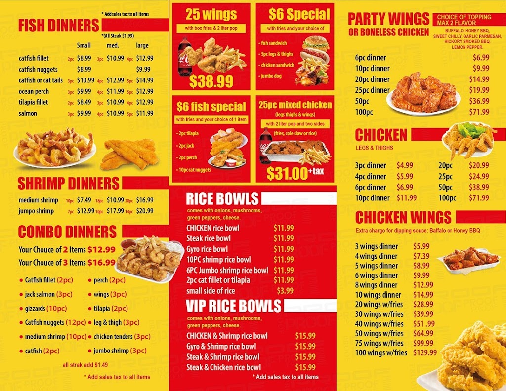 JJ Fish and Chicken | meal takeaway | 7 E 111th St, Chicago, IL 60628, USA | 7736296632 OR +1 773-629-6632