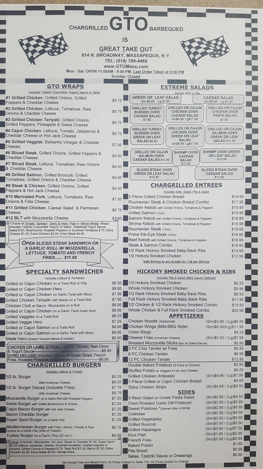 GTO | restaurant | 814 N Broadway, North Massapequa, NY 11758, USA | 5167994469 OR +1 516-799-4469