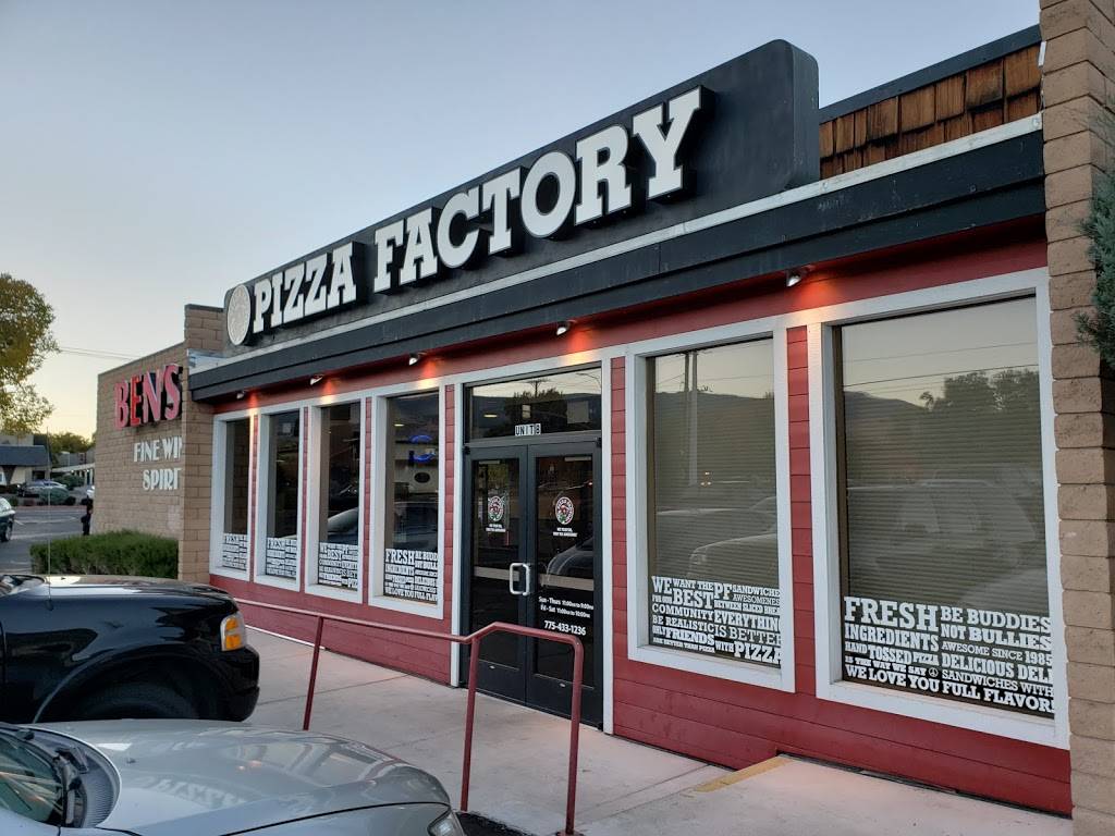 Pizza Factory | restaurant | 3480 Lakeside Dr, Reno, NV 89509, USA | 7754331236 OR +1 775-433-1236