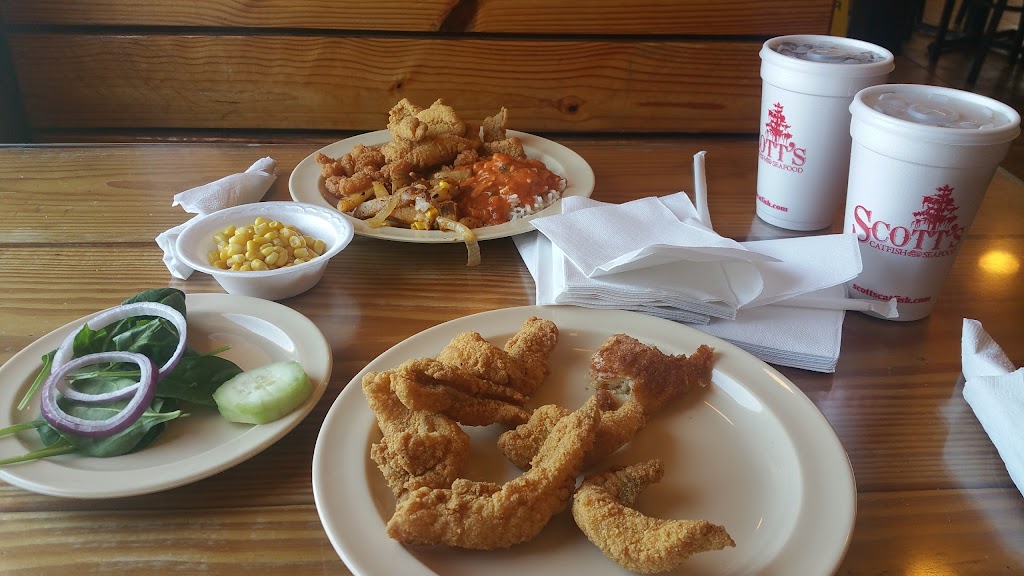 Scotts Catfish & Seafood | restaurant | 2812 Cypress St, West Monroe, LA 71291, USA | 3183876212 OR +1 318-387-6212