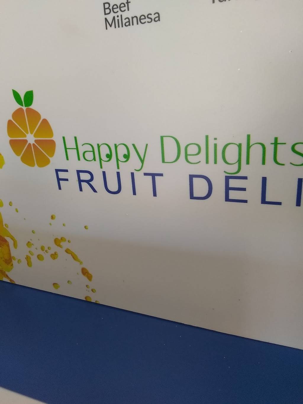 Happy Delights Fruit Deli | restaurant | 1263 Broadway, El Cajon, CA 92021, USA | 6199384545 OR +1 619-938-4545