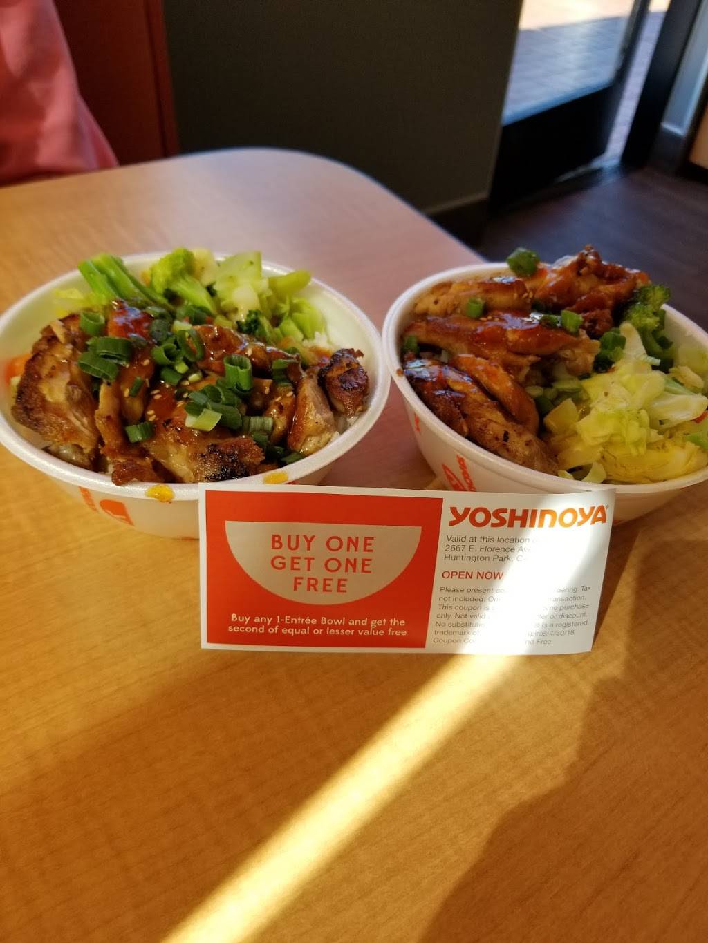 Yoshinoya Huntington Park | restaurant | 2667 E Florence Ave G, Huntington Park, CA 90255, USA | 3235838025 OR +1 323-583-8025