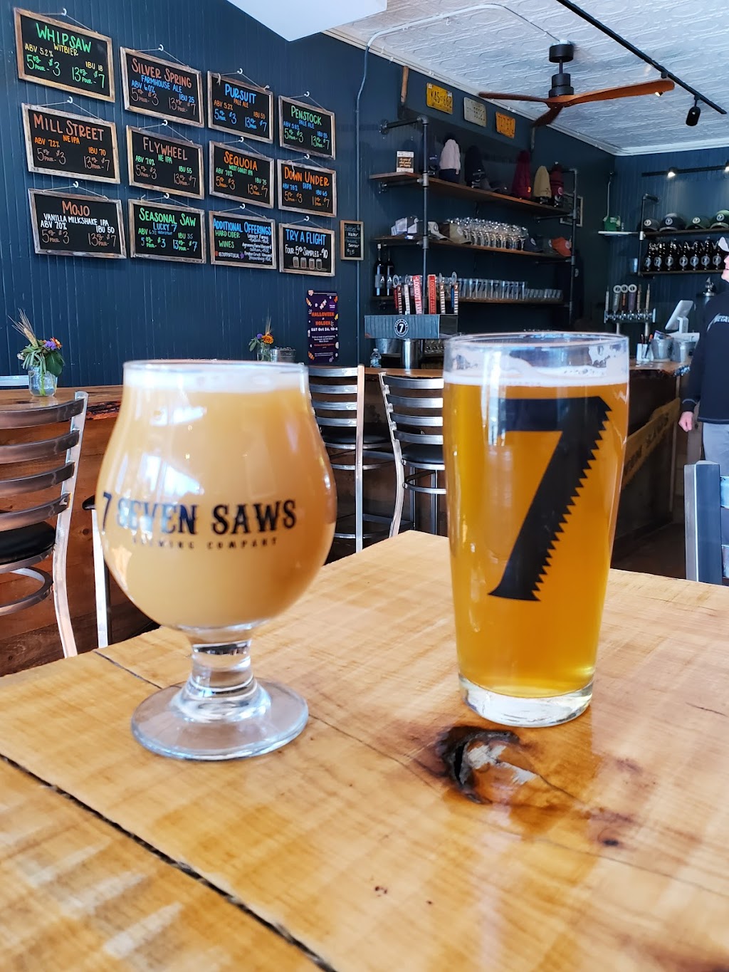 Seven Saws Brewing Company - Main Steet | restaurant | 1148 Main St, Holden, MA 01520, USA | 7743454799 OR +1 774-345-4799