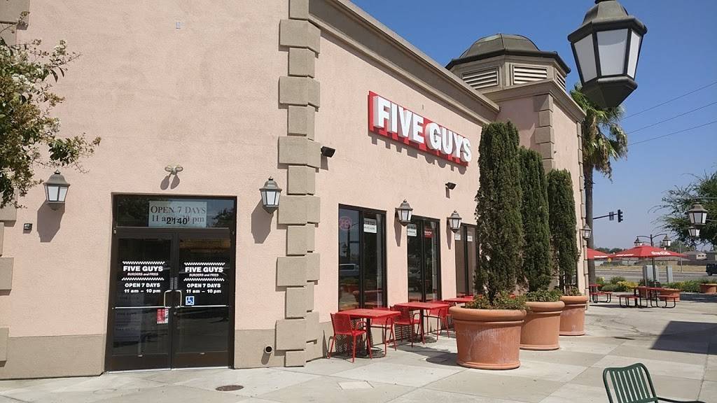 Five Guys | meal takeaway | 2140 Daniels St, Manteca, CA 95337, USA | 2099236106 OR +1 209-923-6106