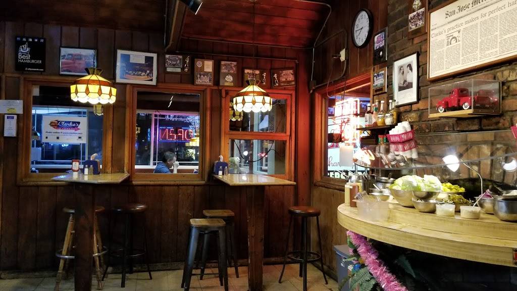 Clarkes Charcoal Broiler | restaurant | 615 W El Camino Real, Mountain View, CA 94040, USA | 6509670851 OR +1 650-967-0851