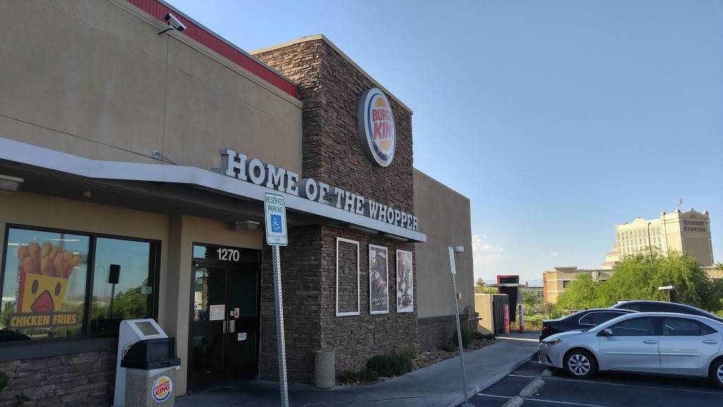 Burger King | restaurant | 1270 W Warm Springs Rd, Henderson, NV 89014, USA | 7025474944 OR +1 702-547-4944