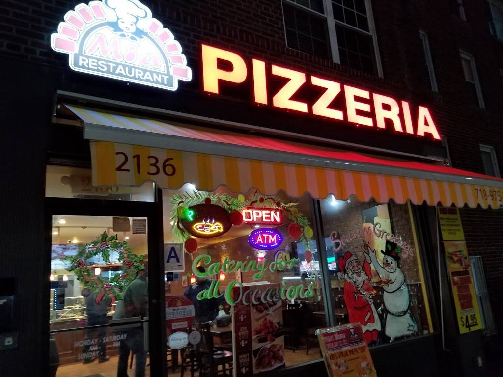 Mia Pizzeria | restaurant | 2136 Williamsbridge Rd, Bronx, NY 10461, USA | 7189753800 OR +1 718-975-3800
