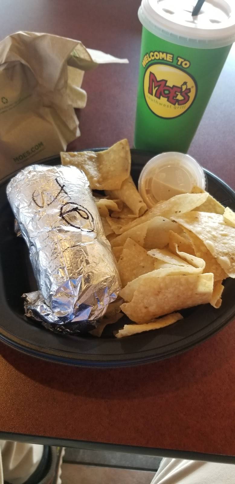 Moes Southwest Grill | restaurant | 12368 Warwick Blvd, Newport News, VA 23606, USA | 7575953380 OR +1 757-595-3380