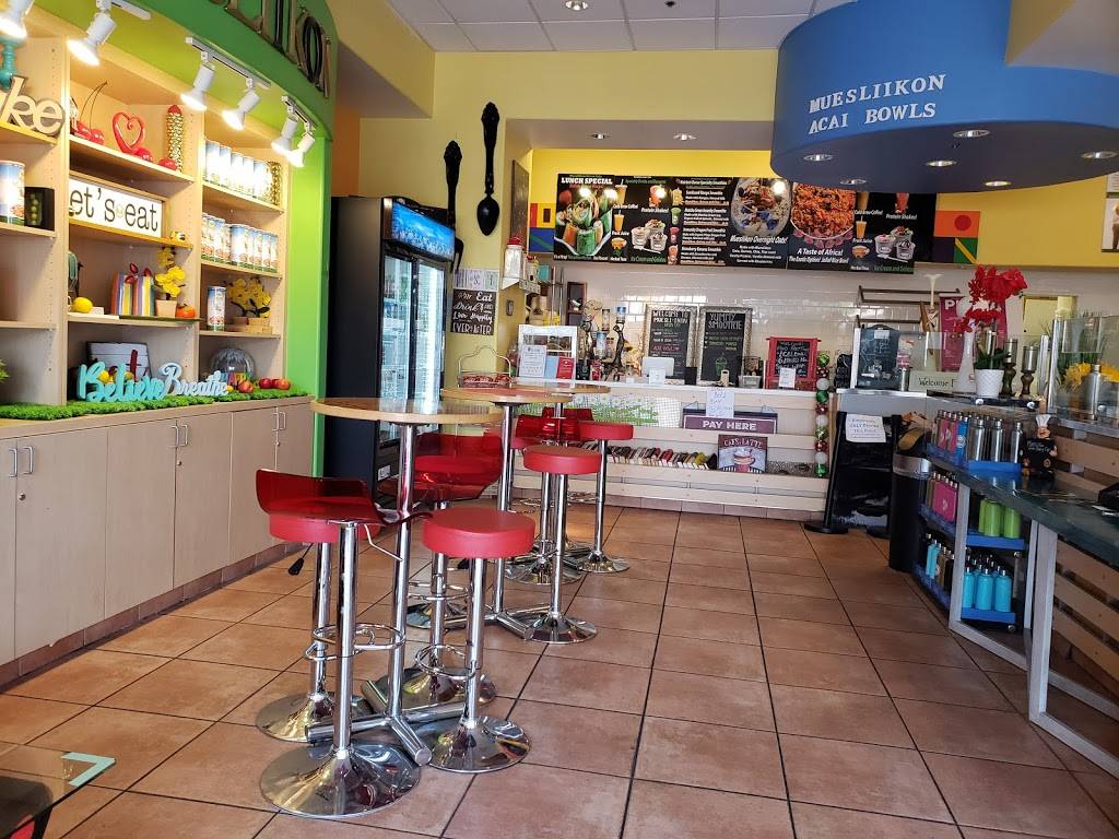 Muesliikon Green Cafe | cafe | 81 S McQueen Rd #105, Gilbert, AZ 85233, USA | 4803045558 OR +1 480-304-5558