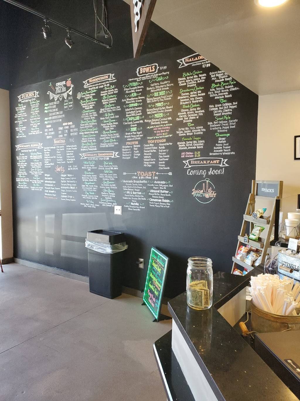 Juice Factory | restaurant | 6431 E County Line Rd #110, Tampa, FL 33647, USA | 8133458884 OR +1 813-345-8884