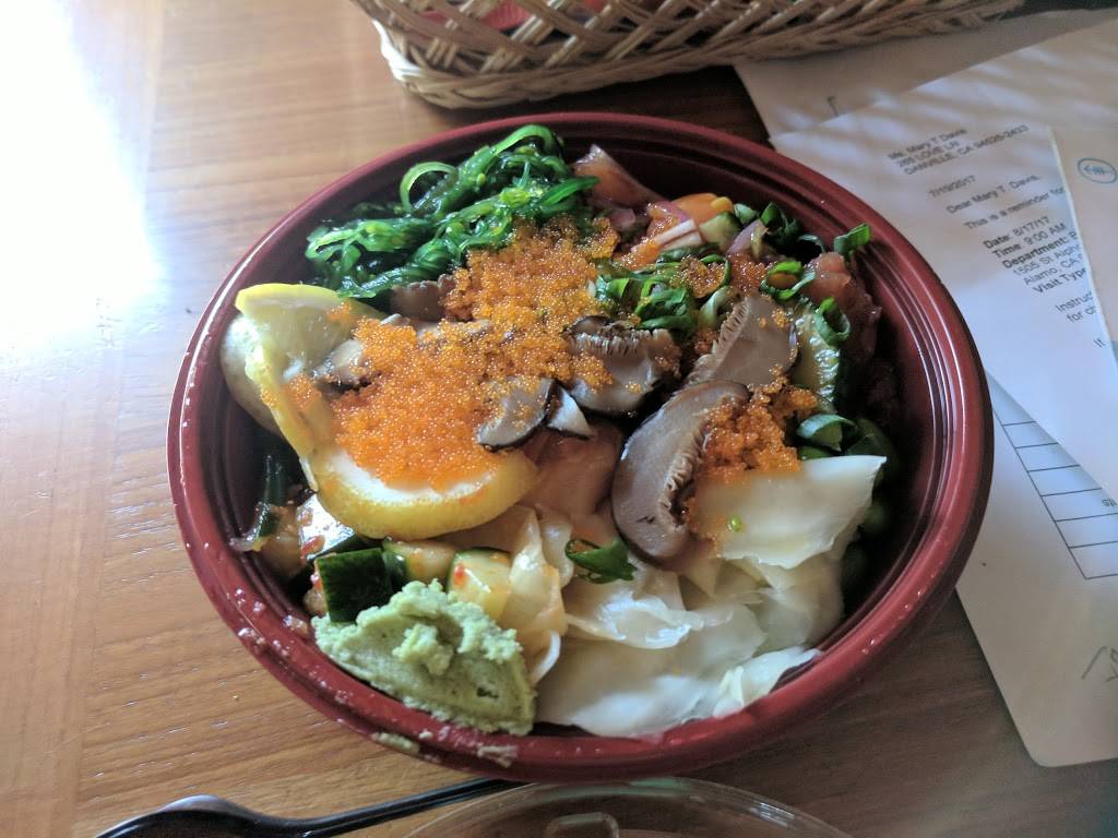Kanpai Poke | restaurant | 37 Railroad Ave, Danville, CA 94526, USA | 9254064638 OR +1 925-406-4638