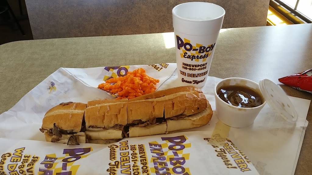 PO Boy Express | restaurant | 6917 Line Ave, Shreveport, LA 71106, USA | 3188614202 OR +1 318-861-4202