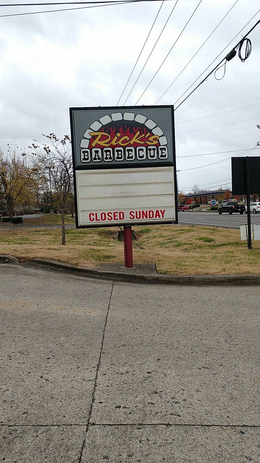 Ricks BBQ | restaurant | 3364 Memorial Blvd, Murfreesboro, TN 37129, USA | 6159071840 OR +1 615-907-1840