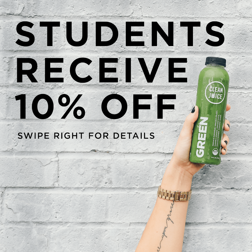 Clean Juice | restaurant | 962 Woodland St, Nashville, TN 37206, USA | 6157721323 OR +1 615-772-1323