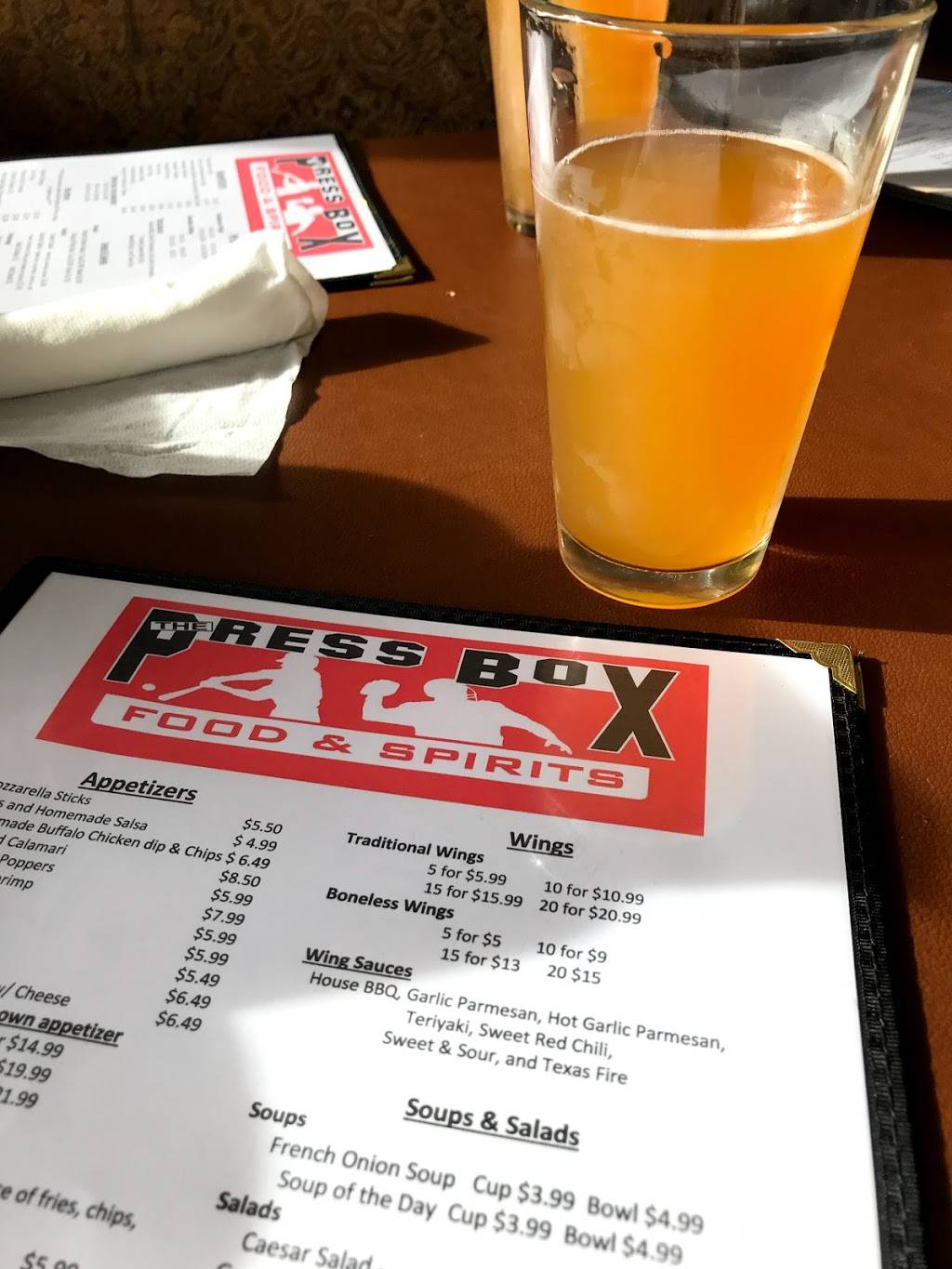 The Press Box | restaurant | 21 Mill St, Norwalk, OH 44857, USA | 4196607014 OR +1 419-660-7014