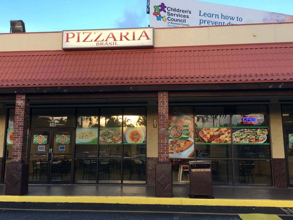 Pizzaria Brasil | restaurant | 2002, 801 W Sample Rd, Pompano Beach, FL 33064, USA | 9543663840 OR +1 954-366-3840