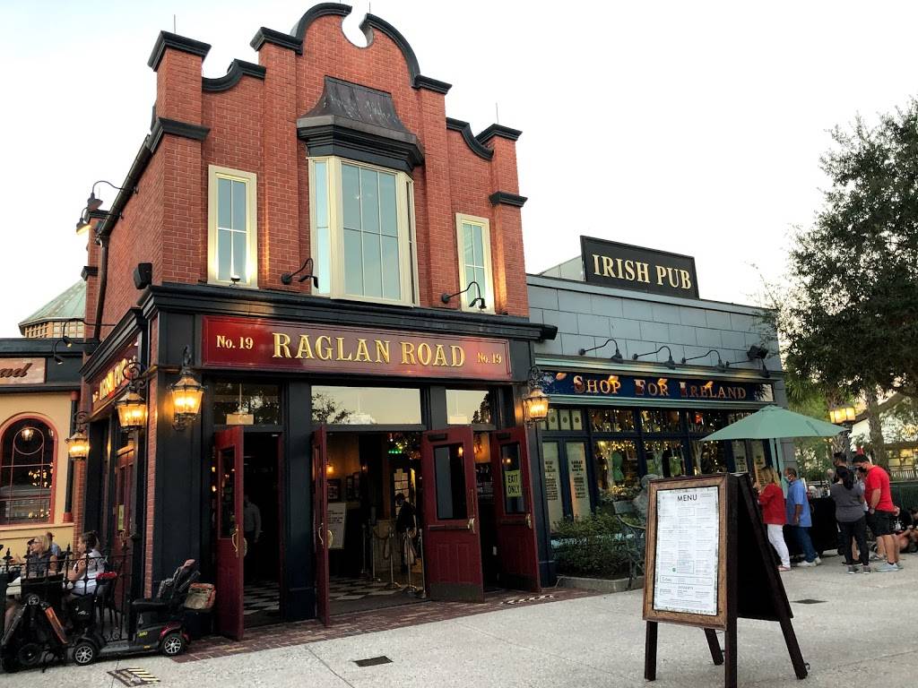 Raglan Road Irish Pub | restaurant | 1640 Buena Vista Dr, Orlando, FL 32830, USA | 4079380300 OR +1 407-938-0300