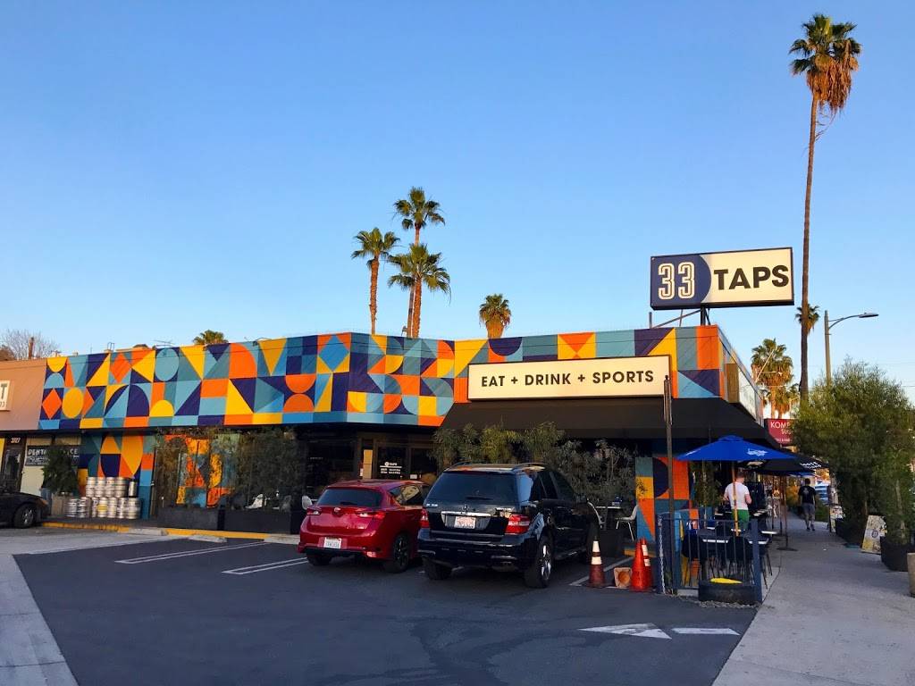 33 Taps Silver Lake | restaurant | 3725 Sunset Blvd, Los Angeles, CA 90026, USA | 3233387777 OR +1 323-338-7777