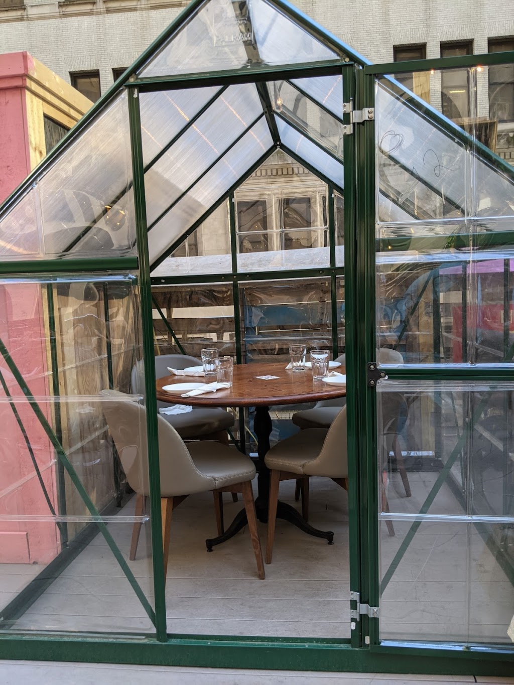 Ampia Rooftop Restaurant | restaurant | 100 Broad Street, 2nd Fl Entrance on Bridge Street b/t Broad St and, Whitehall St, New York, NY 10004, USA | 2124224102 OR +1 212-422-4102