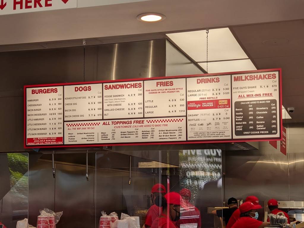 Five Guys | meal takeaway | 4269 Roswell Rd NE Building 200, Marietta, GA 30062, USA | 6784032259 OR +1 678-403-2259