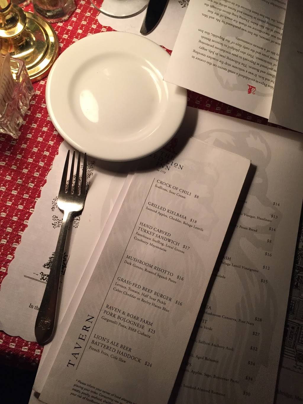 Widow Binghams Tavern | restaurant | 30 Main St, Stockbridge, MA 01262, USA | 4132985545 OR +1 413-298-5545