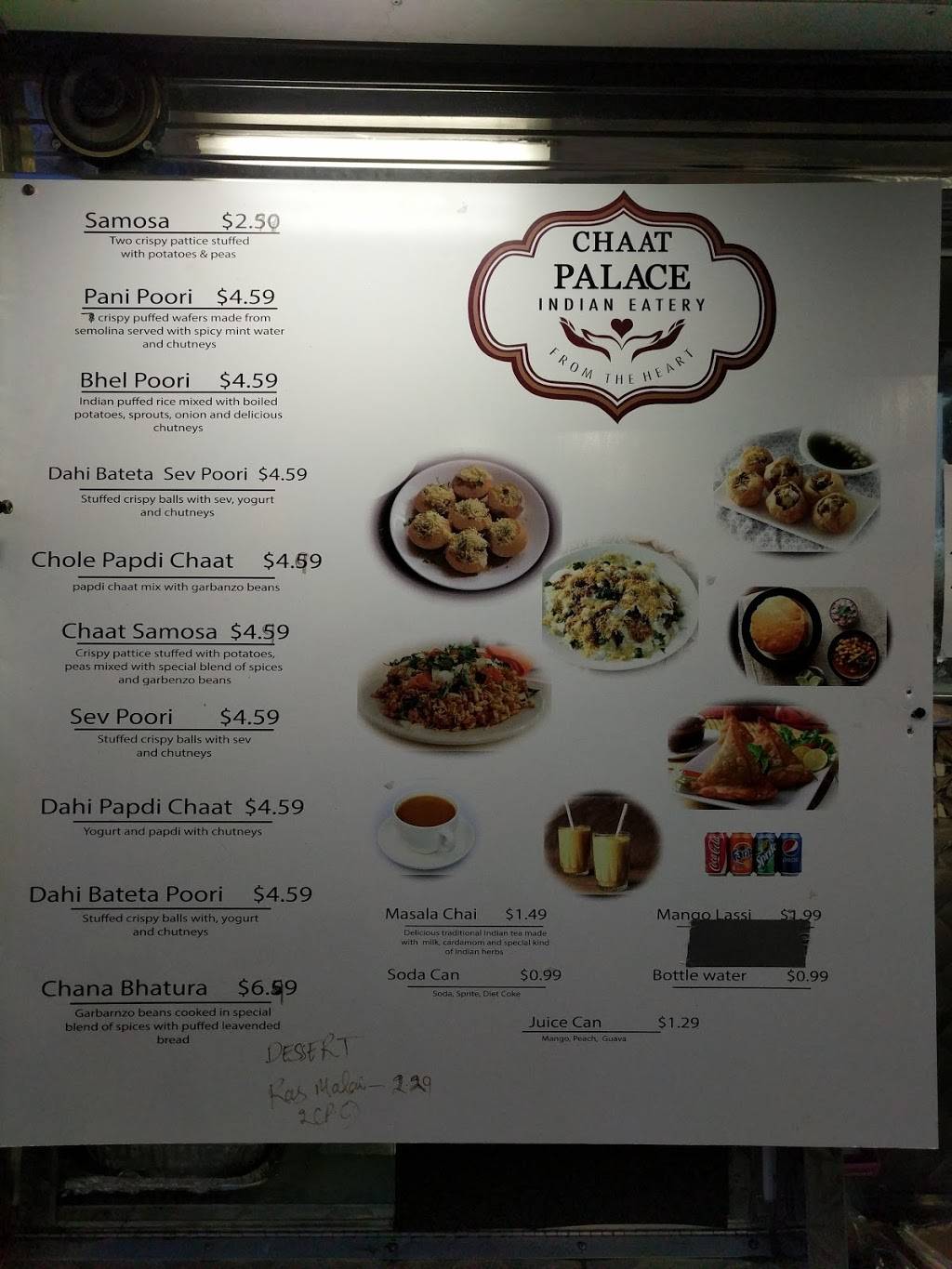 Chaat palace | restaurant | 1188 S De Anza Blvd, San Jose, CA 95129, USA | 4086677622 OR +1 408-667-7622