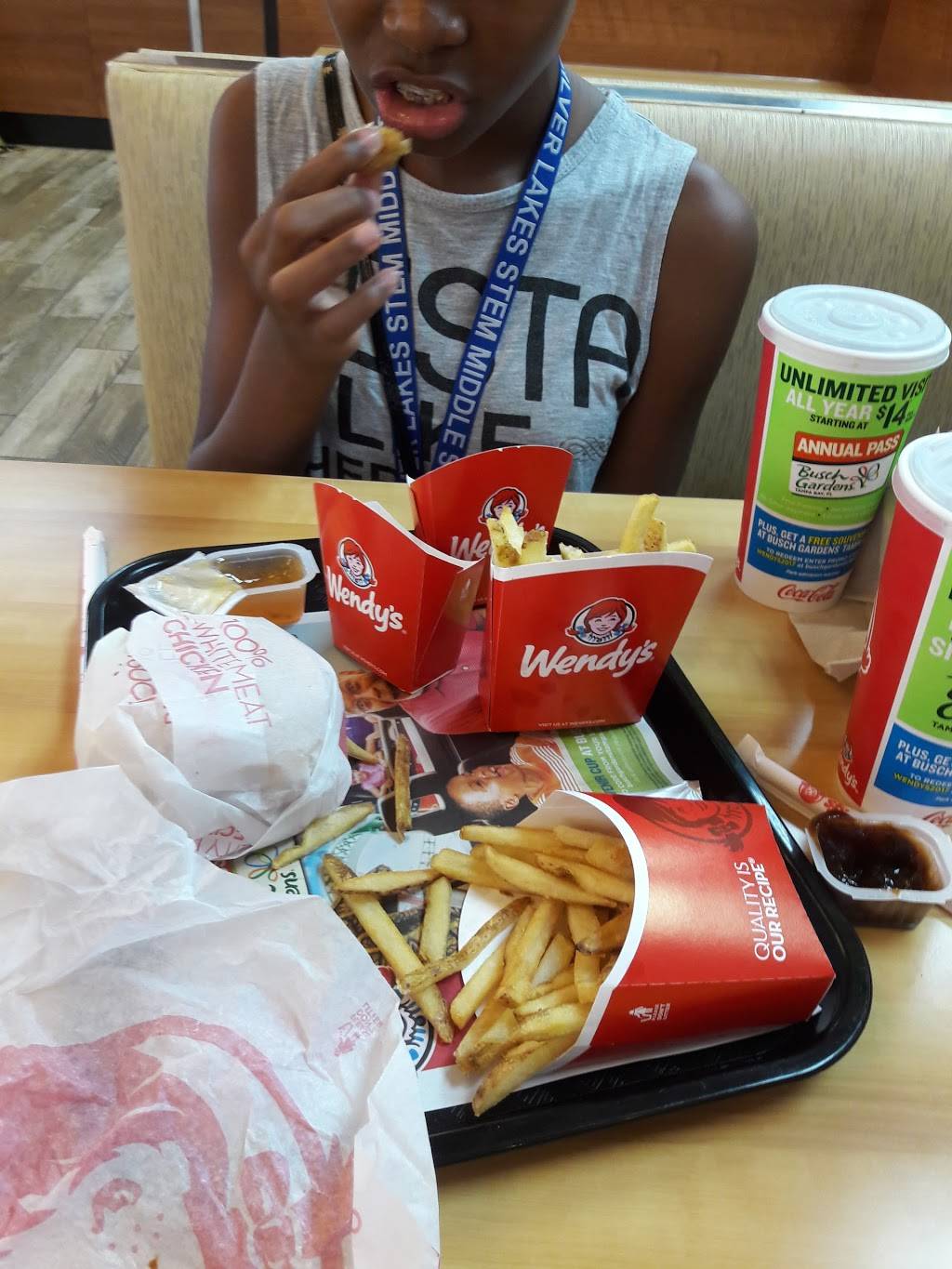 Wendys | restaurant | 7115 W McNab Rd, North Lauderdale, FL 33068, USA | 9547201100 OR +1 954-720-1100