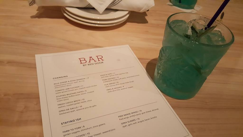 BAR by RED DOOR | restaurant | 729 W Washington St, San Diego, CA 92103, USA | 6192956001 OR +1 619-295-6001