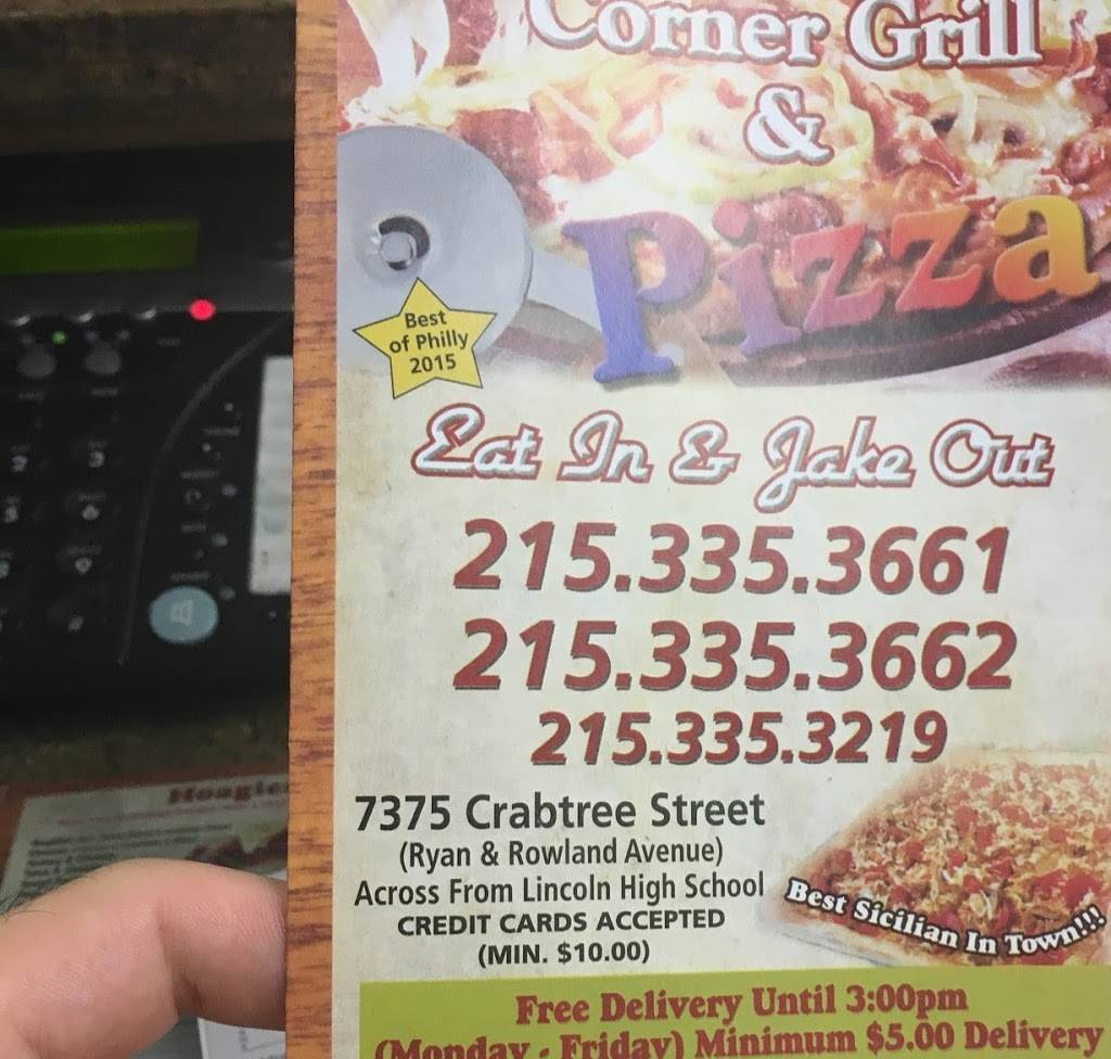 Toms Corner Grill | restaurant | 7375 Crabtree St, Philadelphia, PA 19136, USA | 2153353661 OR +1 215-335-3661