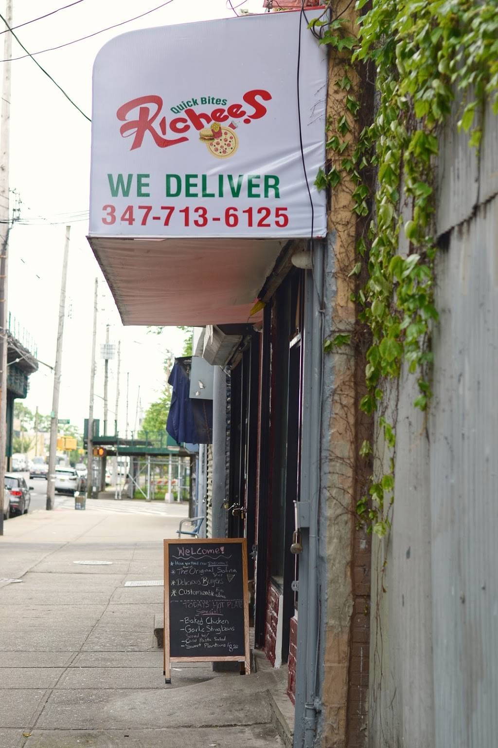 Richees Quick Bites | restaurant | 2434 Stillwell Ave, Brooklyn, NY 11223, USA | 3477136125 OR +1 347-713-6125