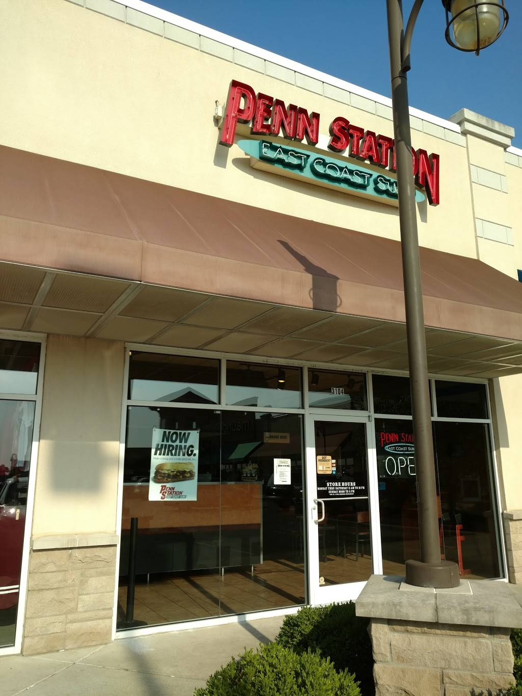 Penn Station East Coast Subs | restaurant | 3104 John A Williams Blvd, Bedford, IN 47421, USA | 8126758154 OR +1 812-675-8154