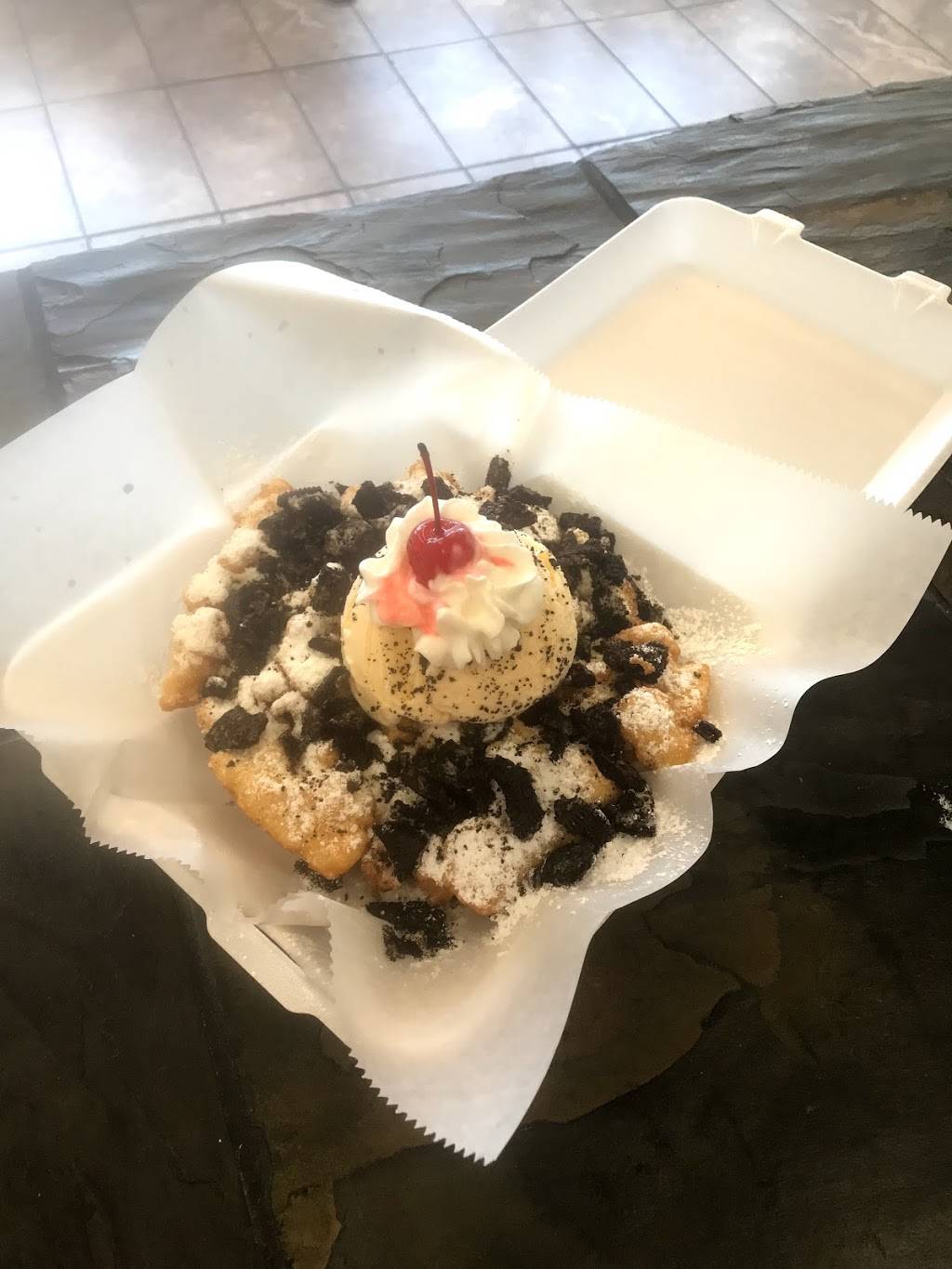 Vanilla funnel cakes and more | restaurant | 5412 E Berry St, Fort Worth, TX 76119, USA | 6827859834 OR +1 682-785-9834