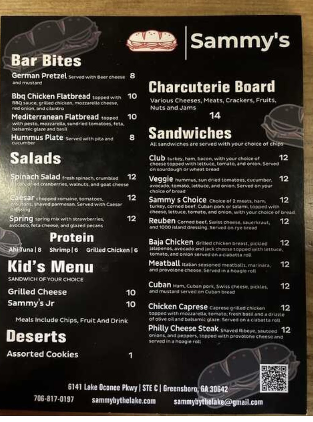 Sammy’s | restaurant | 6141 Lake Oconee Pkwy, Greensboro, GA 30642, USA | 7068170197 OR +1 706-817-0197