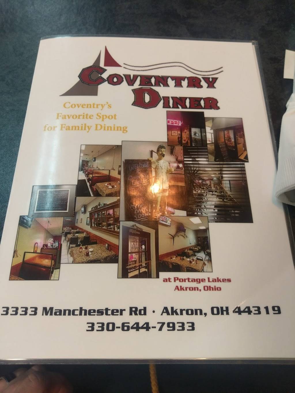 Coventry Diner | restaurant | 3333 Manchester Rd, Akron, OH 44319, USA | 3306447933 OR +1 330-644-7933