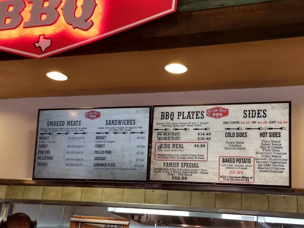 Cotton Belt BBQ | restaurant | 21620 I-20, Canton, TX 75103, USA | 9038651717 OR +1 903-865-1717