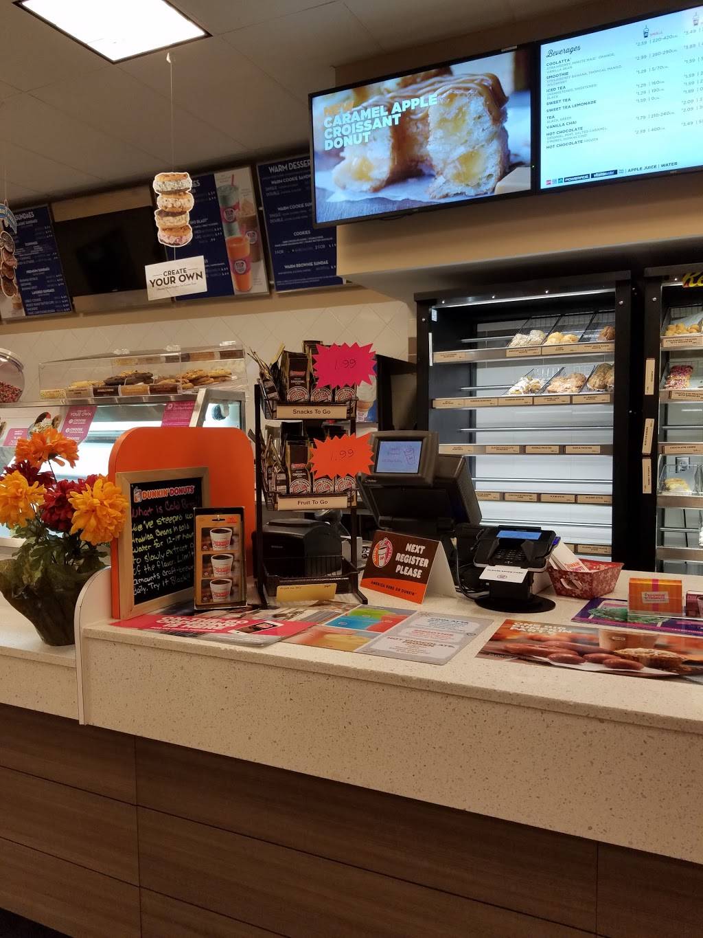 Dunkin | cafe | 13179 Cortez Blvd, Spring Hill, FL 34613, USA | 3525961131 OR +1 352-596-1131