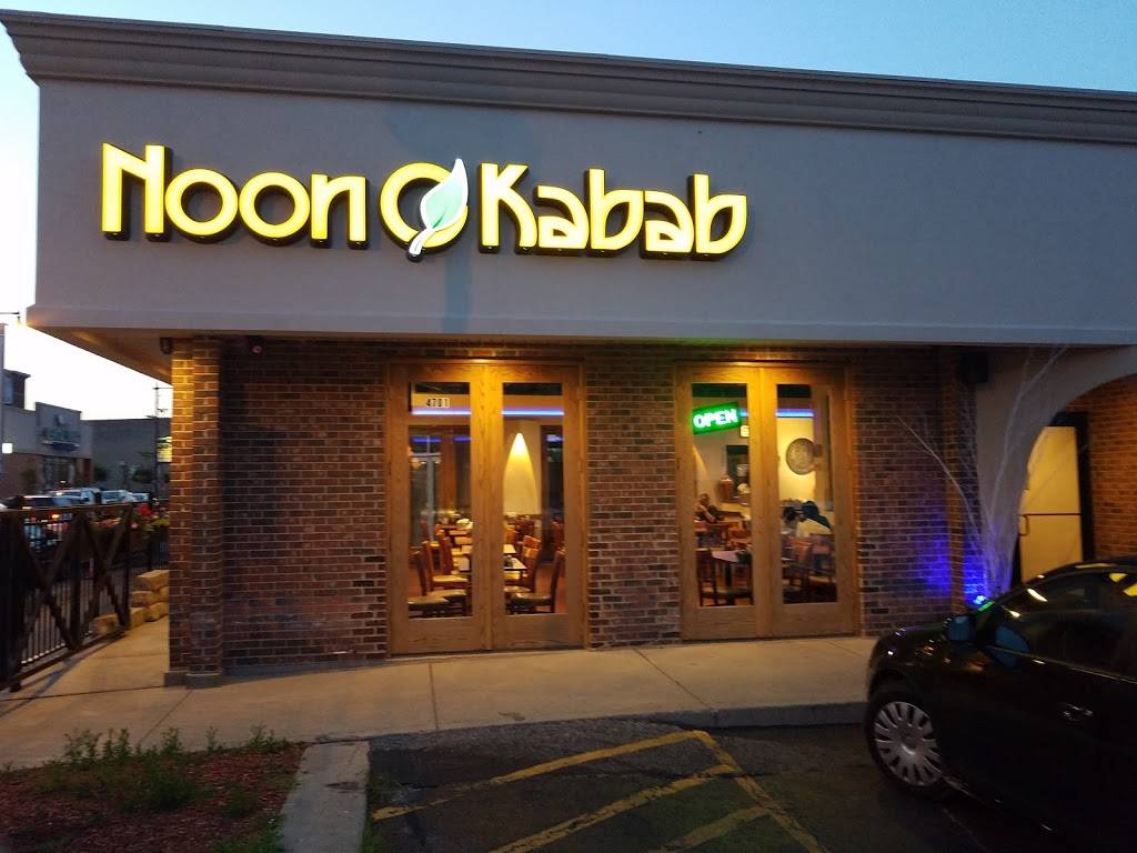 Noon O Kabab | restaurant | 4701 N Kedzie Ave, Chicago, IL 60625, USA | 7732799309 OR +1 773-279-9309