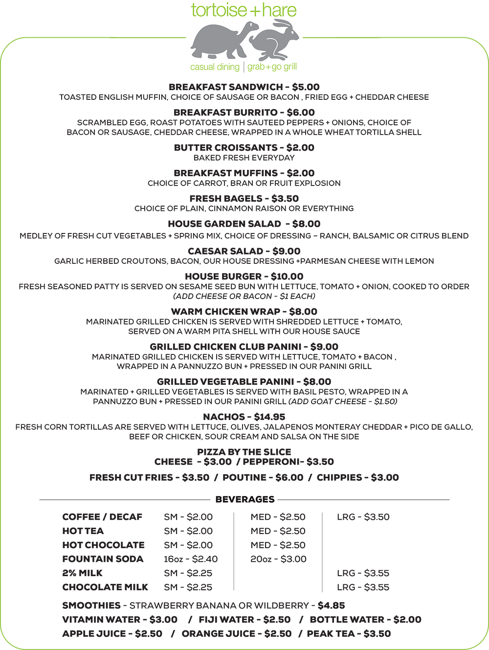 Tortoise + Hare | restaurant | 3400 Grand Marais Rd E, Windsor, ON N8W 1W7, Canada | 5199448000 OR +1 519-944-8000