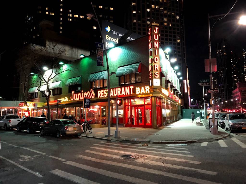 Juniors Restaurant and Bakery | restaurant | 386 Flatbush Ave Ext, Brooklyn, NY 11201, USA | 7188525257 OR +1 718-852-5257