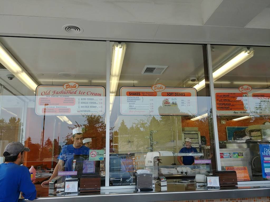 Dicks Drive-In | restaurant | 9208 Holman Rd NW, Seattle, WA 98117, USA | 2067835233 OR +1 206-783-5233